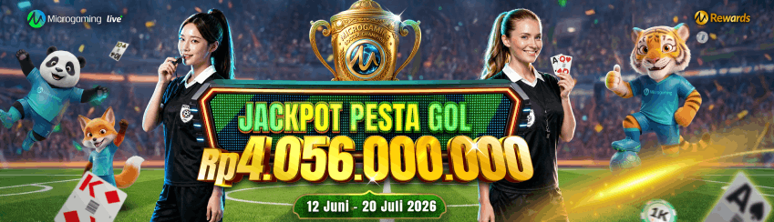 MICROGAMING LIVE – JACKPOT PESTA GOL